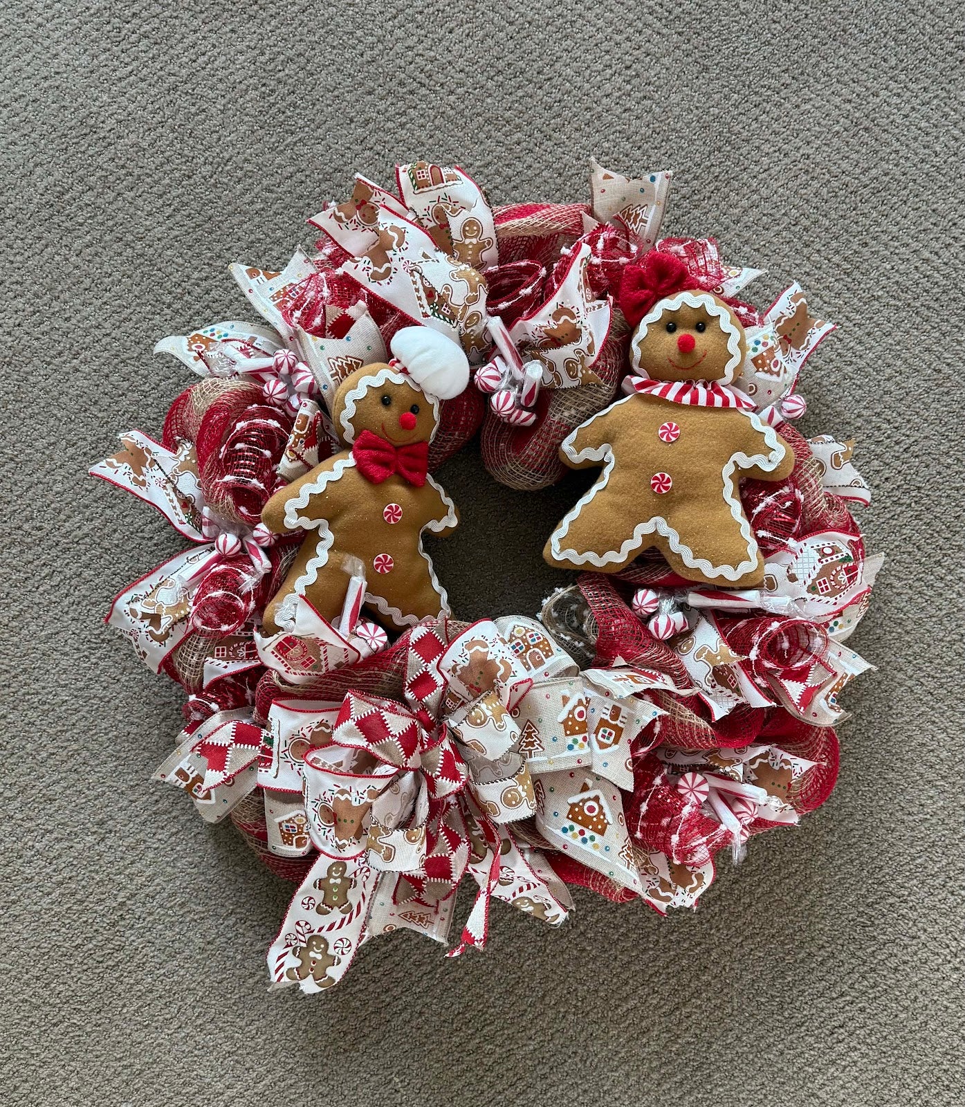 Hand Made Christmas Wreath