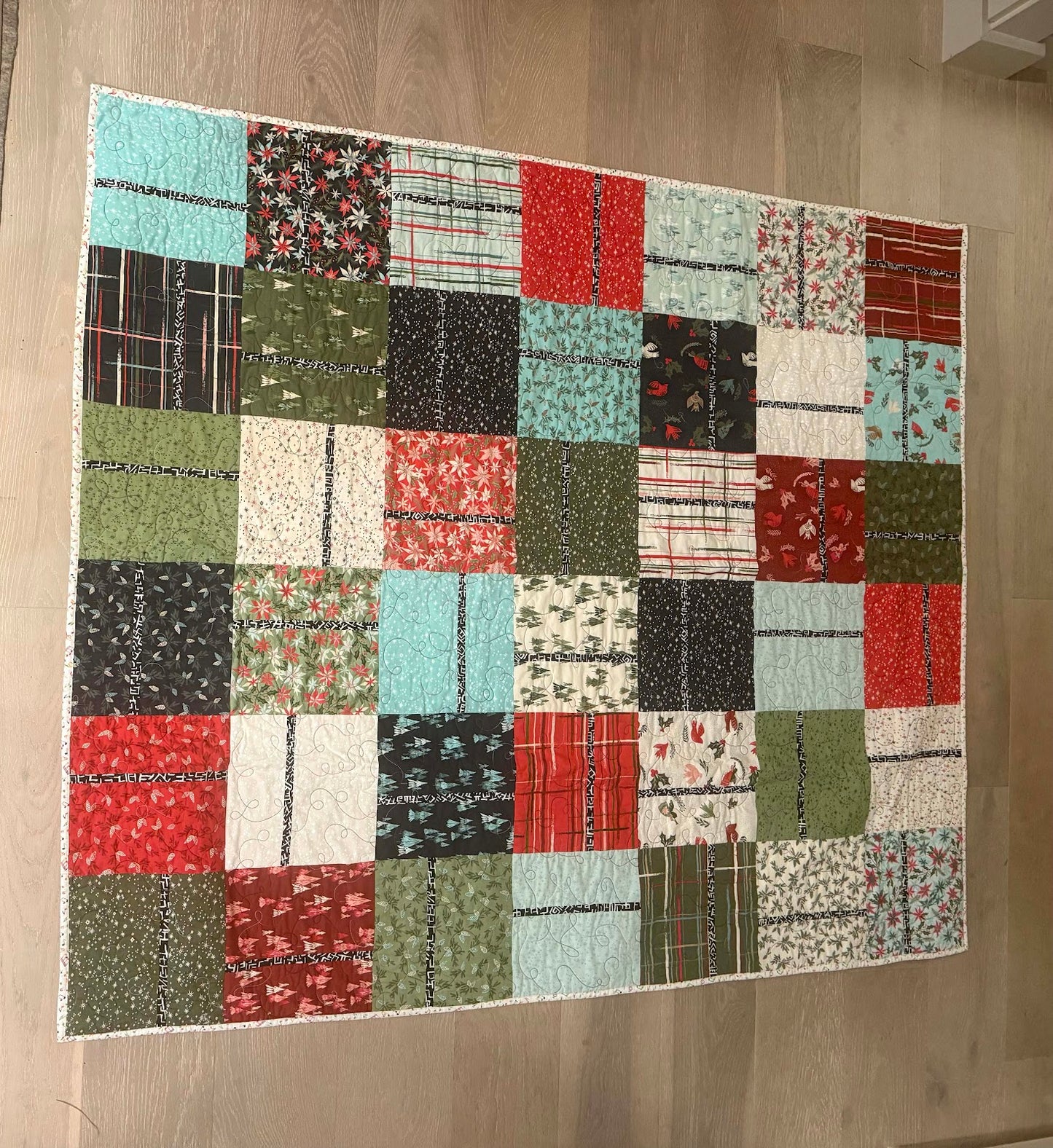 Beautiful handmade quilt