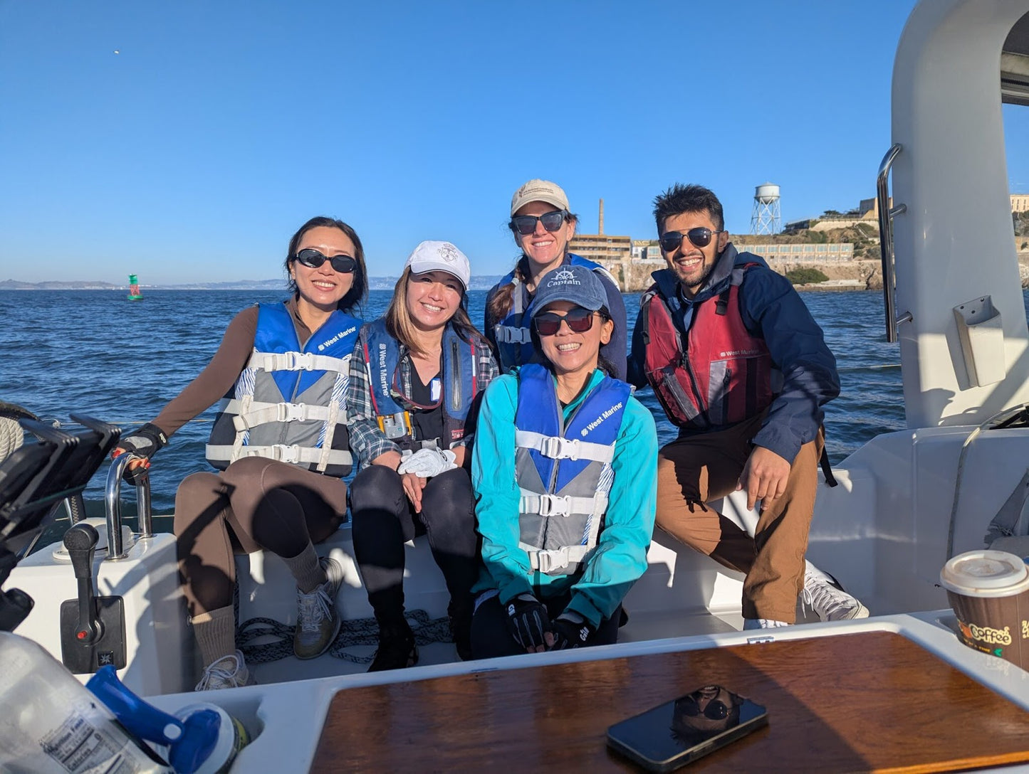 Four day basic sailing course on the San Francisco bay