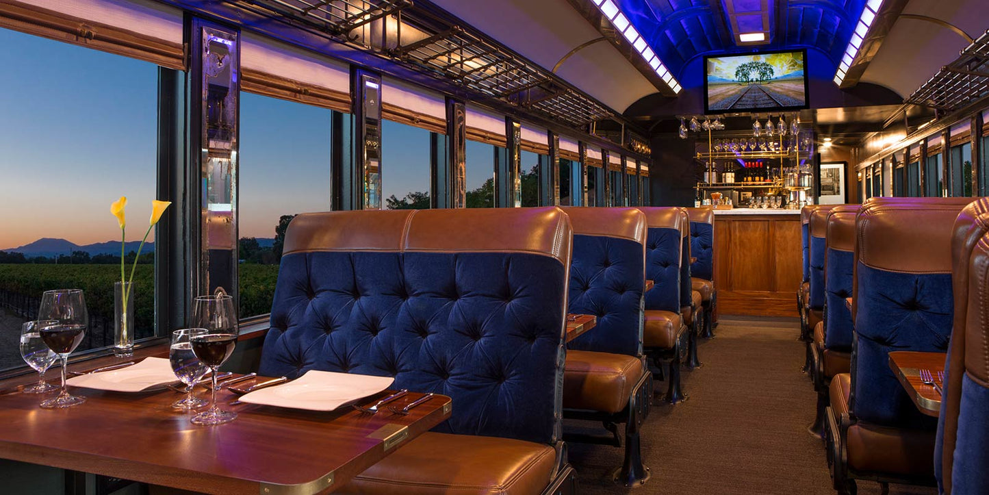 Napa Valley Wine Train Gourmet Dinner for two