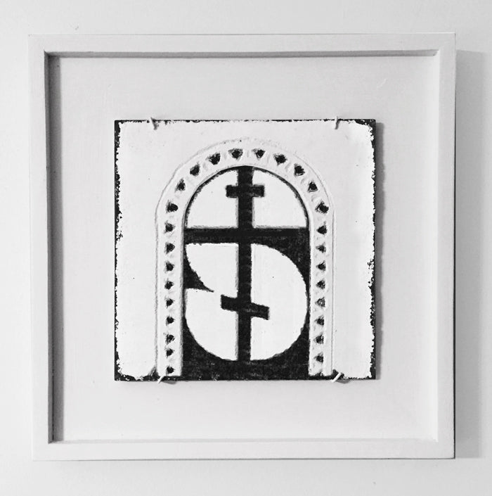 St. Innocent Service Works Sgraffito Tile