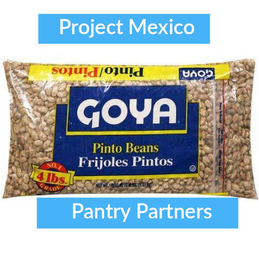 Dry pinto beans - 4LB (Pack of 6)