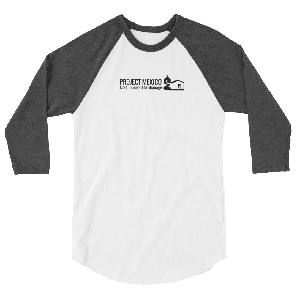 Project Mexico 3/4 sleeve raglan shirt