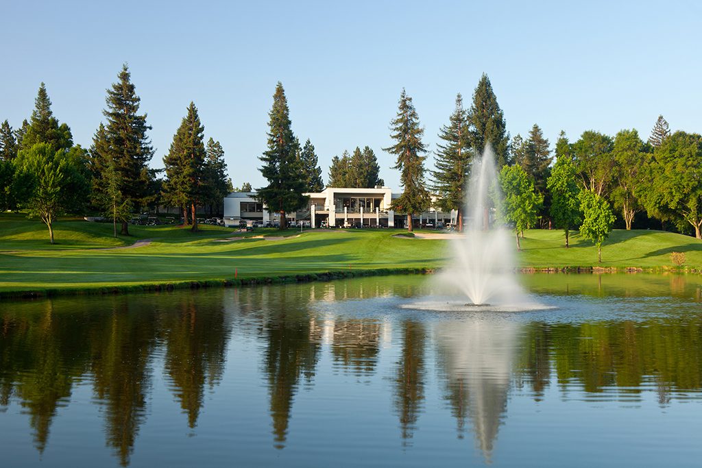 Round of golf for 4 at Crow Canyon Country Club golf course in Danville, CA